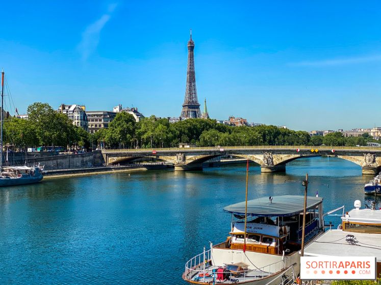 Visuel Paris Tour Eiffel Seine