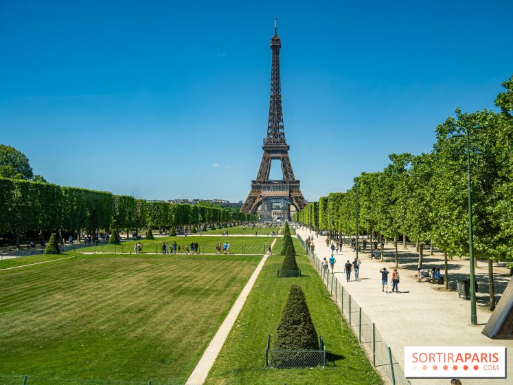 Visuel Paris Tour Eiffel Champs de Mars
