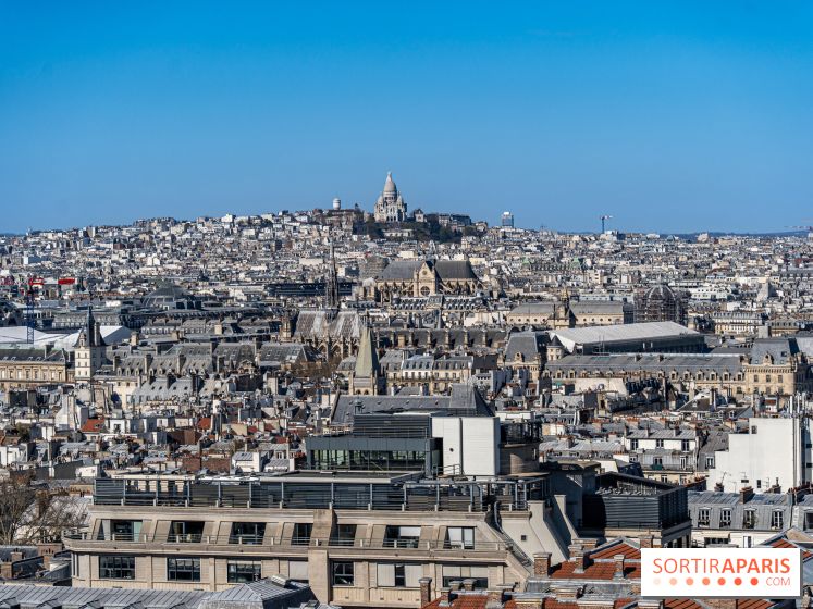 visuel Paris visuel  - vue de Paris - Montmartre