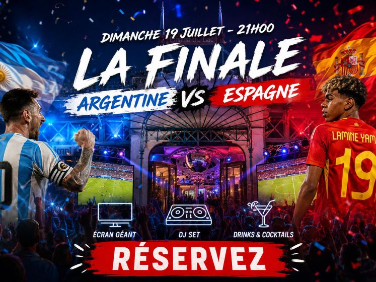 Fanzone au Chalet du Lac : terrasses, écrans géants & DJ pour la Coupe du Monde de foot