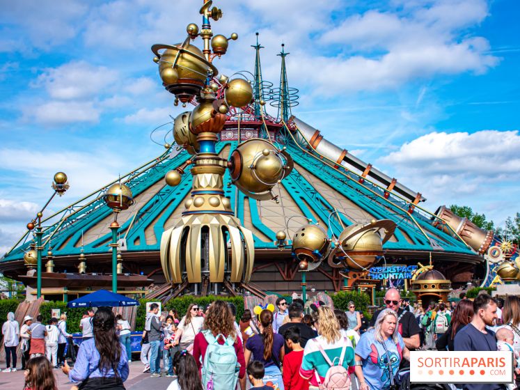 Visuels Disneyland Paris - Discoveryland Space Mountain Orbitron