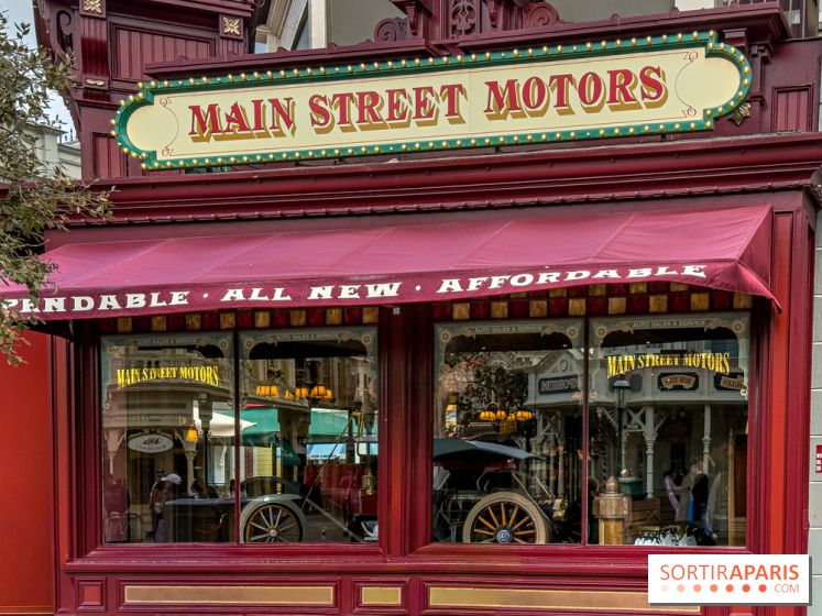 Visuels Disneyland Paris - Main Street Motors