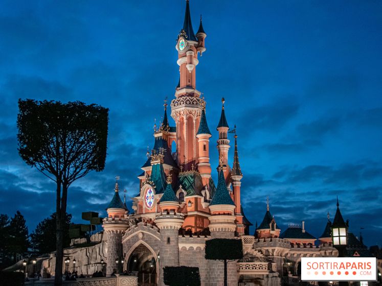 Visuels Disneyland Paris château nuit