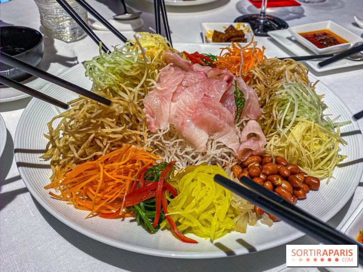 Menu de Nouvel An Chinois à Imperial Treasure Paris