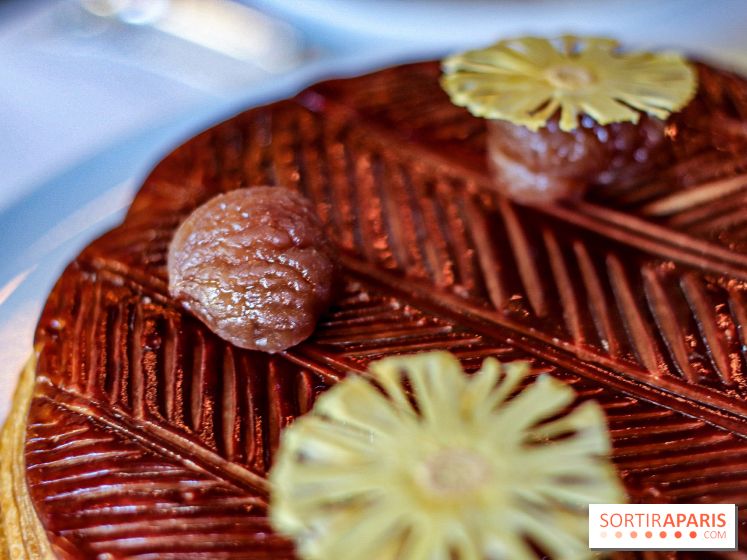 La Bûche de Noël 2020 et Galette des rois 2021 de Guy Martin au Grand Véfour