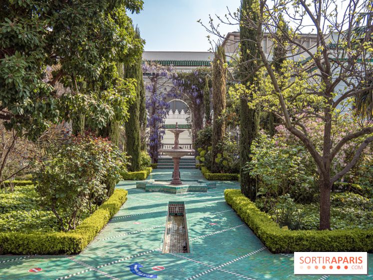 La Mosquée de Paris et son jardin en fleurs