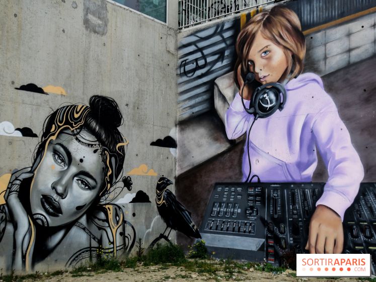 Spot 13 : le lieu éphémère de street art en plein air à Paris, nos photos