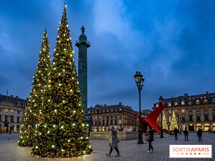 Les plus beaux sapins de Noël de Paris 