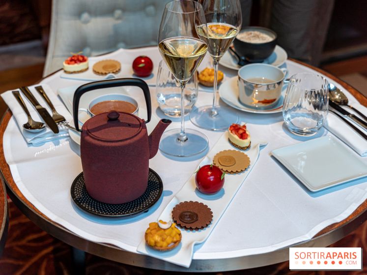 Le tea time de Quentin Lechat au Royal Monceau, les photos 