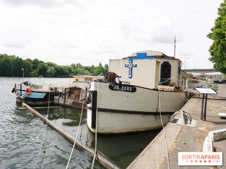 À Conflans-Sainte-Honorine, une chapelle flottante insolite