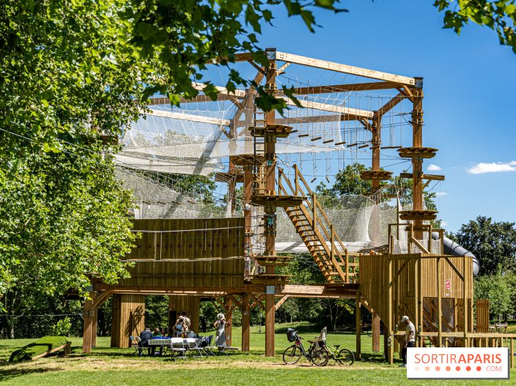 Accrocamp Créteil, les photos de l'accrobranche 