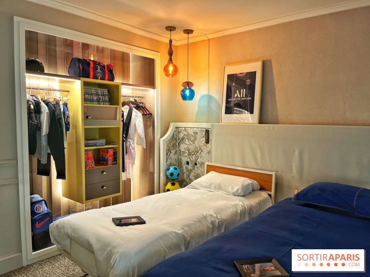 Insolite : dormez dans la chambre inspirée de l'enfance d'un joueur du Paris-Saint-Germain