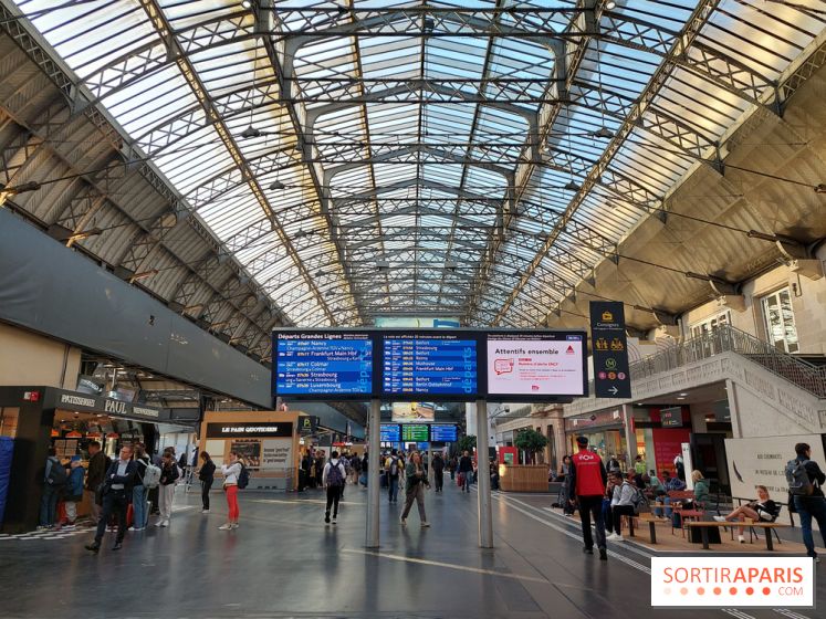 Visuels Paris - Gare de l'est - transport - train - SNCF