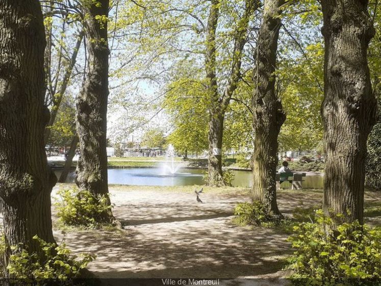 Pedestrian Champs-Elysées: car-free day on the famous avenue on Sunday,  April 14, 2024 