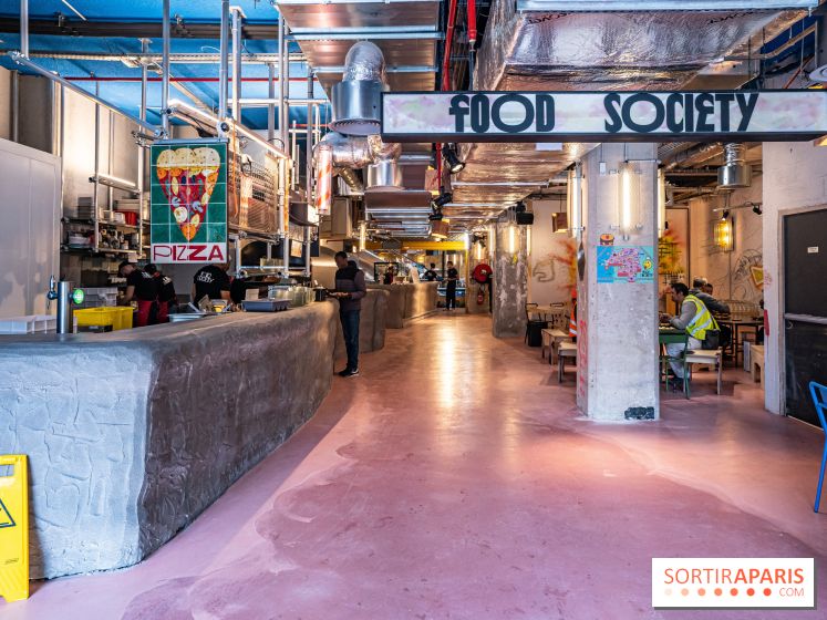 Food Society Paris, le Food court géant à Montparnasse dans le 14