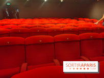 Visuels salles de spectacle et théâtres - salle de cinéma fauteuil rouge