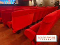 Visuels salles de spectacle et théâtres - salle de cinéma fauteuil rouge