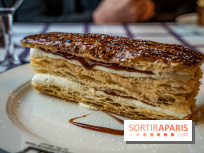 Auberge Pyrénées Cévennes - Bistrot Paris 11e - millefeuille vanille