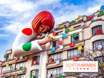 Yayoi Kusama chez Louis Vuitton sur les Champs-Elysées - photos 