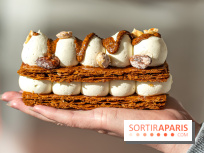 Jolie Miche, la boulangerie aux farines anciennes et bonnes pâtisseries du 17e - millefeuille praliné
