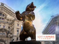 Exposition Fragiles colosses Boulevard Haussmann - photos - Michel Bassompierre