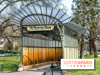  Le dernier édicule de type B d'Hector Guimard - Métro Porte Dauphine  -  A7C5187