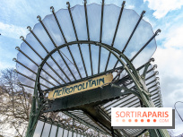  Le dernier édicule de type B d'Hector Guimard - Métro Porte Dauphine  -  A7C5192