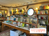 L'eau et les rêves, la péniche-librairie botanique sur le Canal de l’Ourcq