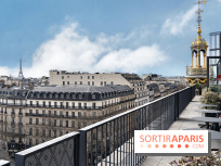 Bar Perché, café littéraire - terrasse du Printemps Haussmann  - B5FFB4C6 3B10 4491 B378 114B3E7E4891