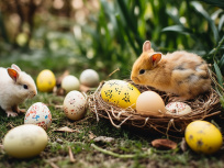 Visuels chasse aux oeufs de Pâques  - Chasse aux oeufs de Pâques lapins (1)