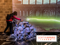 Harry Potter l'exposition bataille poudlard sorts