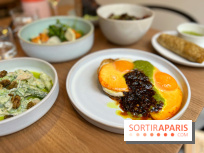 Restaurant Lou - Tostada oeufs au plat