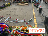 flamme soldat inconnu Arc de Triomphe