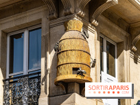 La ruche insolite, vieille enseigne aux Halles -  A7C0194