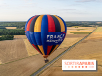 Montgolfière à Fontainebleau, vol au dessus de l'Ile-de-France