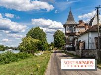 Village de Bois-le-Roi : les Affolantes en bord de Seine -  A7C8851