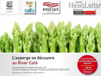 L'asperge se découvre au River Café !