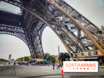 Tour Eiffel : une exposition inédite gratuite en hommage à Gustave Eiffel sur le parvis - nos photos