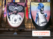 Raphaël Barontini, les photos de son installation monumentale au Panthéon