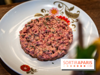 Bistrot Podium, le restaurant festif avec la carte de Glenn Viel -  tartare au couteau