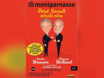 François Berléand offre des Extraits Extra au Théâtre Montparnasse de Paris