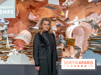 Les vitrines de Noël du Printemps 2023 - inauguration avec Catherine Deneuve