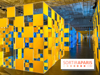 Aux Beaux Carrés, l'exposition de Daniel Buren au Bon Marché Rive Gauche  - image00032