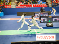 Coupe du monde de Fleuret 2024 - stade Pierre de Coubertin - Coupe du monde de Fleuret 2024 - stade Pierre de Coubertin - escrime