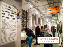 Carnets de timbres dans l'air du temps, l'exposition originale du musée de la Poste - nos photos - IMG20240130184458