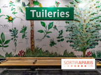 Le Métro Tuileries en mode végétal