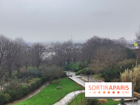 Visuel Paris 20e - parc de Belleville hiver