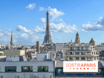 Visuel Paris 8e - toits - tour eiffel