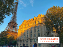 Visuel Paris 7e - Tour Eiffel - coucher de soleil