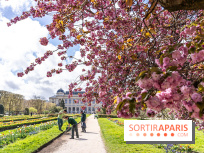 Visuel Paris 5e -  jardin des plantes - museum - printemps - cerisiers